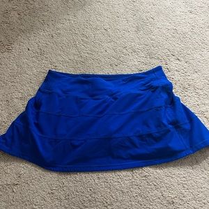 Symphony Blue Pace Rival Mid-Rise Skirt